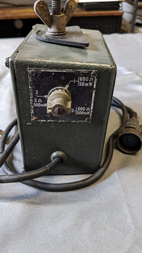 Haut-parleur HP-52 radio militaire
