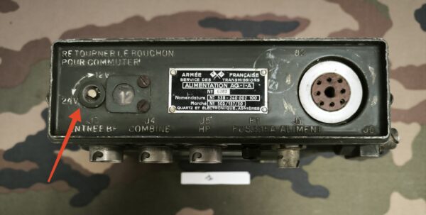 Alimentation AQ I A pour PRC-8,9,10 pour pièce ou à remettre en état