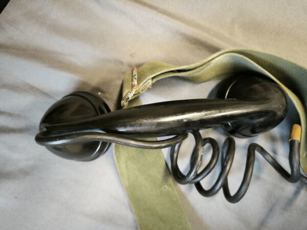 Téléphone de campagne en toile US à rénover non testé - Réf. 1TC