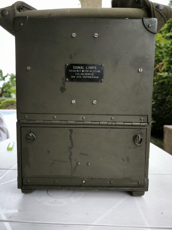 Fréquence mètre bc-221-ak us 1945