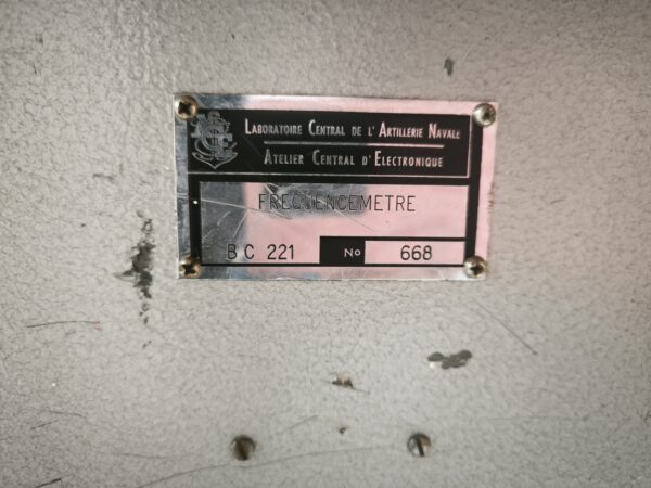 Frequency meter BC-221-AJ US NAVY 1943