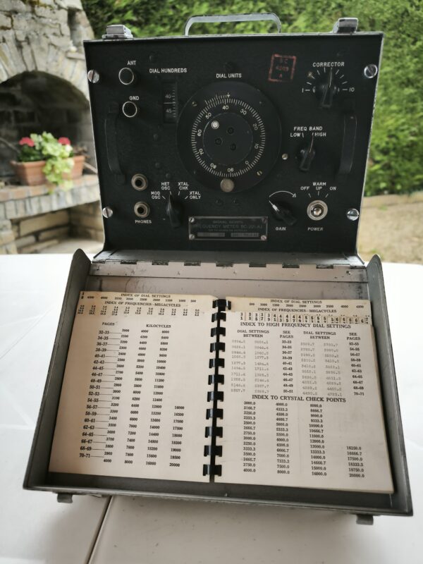 Frequency meter BC-221-AJ US NAVY 1943