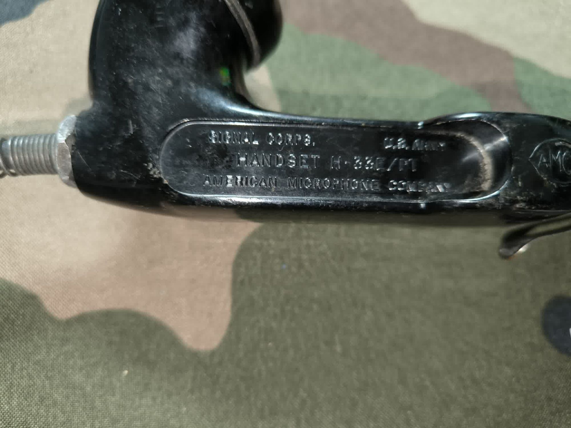 Handset Signal corps H33E/PT - Microphone